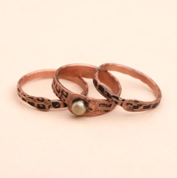 Кільця Linga Stack - мідні 