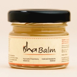 Бальзам Иша (20 г). Аюрведический бальзам от простуды, головной боли и мышечной боли.