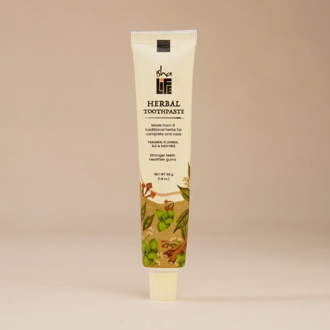 Травяная зубная паста (без парабенов, фтора, SLS и SLES) 50 г