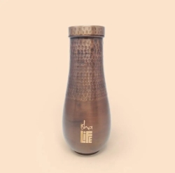 Кованая медная банка. Для хранения воды. 1600 мл