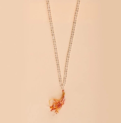 Sphatik Mala – кварцевые камни (6,1 - 6,5 мм) 