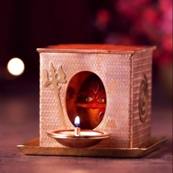 Освященный Линга Бхайрави Гуди. Миниатюрный храм – Дэви.