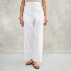 Женская пижама Sadhana из органического хлопка. - белые.