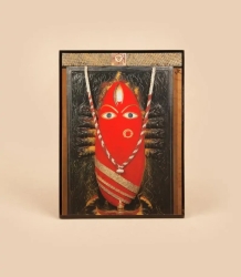 Фото Линга Бхайрави - Кумкум 6x8 (в рамке с подставкой)